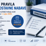 Nova pravila jednostavne nabave: što javni naručitelji moraju uskladiti do 1. rujna 2026.